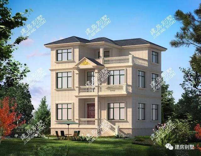 兩棟截然不同風(fēng)格的別墅設(shè)計圖，都是適合在農(nóng)村建的