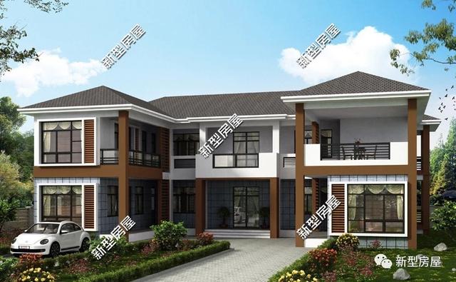 精選6款二層農(nóng)村別墅設(shè)計(jì)圖，養(yǎng)老還是度假必選的一款！