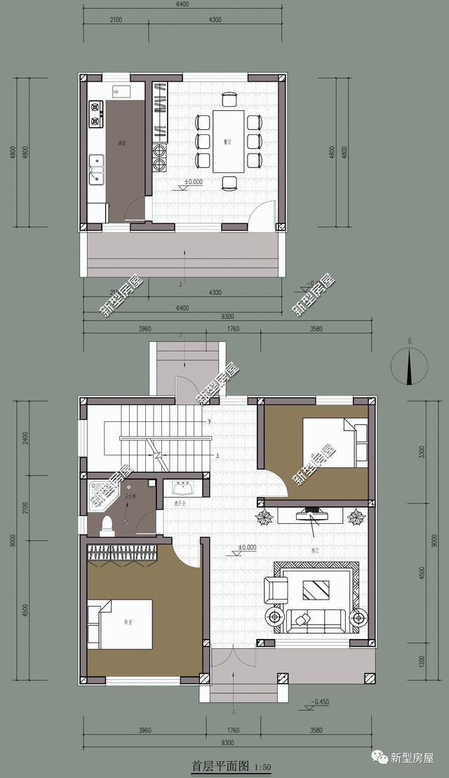 精選6款二層農(nóng)村別墅設(shè)計(jì)圖，養(yǎng)老還是度假必選的一款！