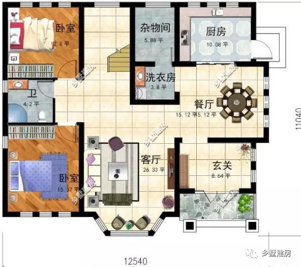 兩款性價比極高的農(nóng)村別墅設計圖，美觀大氣，城里人都坐不住了，200萬別墅的感覺