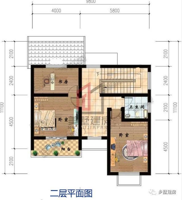 兩套農(nóng)村二層小別墅設(shè)計(jì)圖，其中一款占地86平，寬敞舒適，風(fēng)格簡(jiǎn)約純真，你不喜歡嗎？