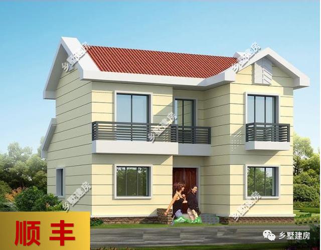 兩套農(nóng)村二層小別墅設(shè)計(jì)圖，其中一款占地86平，寬敞舒適，風(fēng)格簡(jiǎn)約純真，你不喜歡嗎？