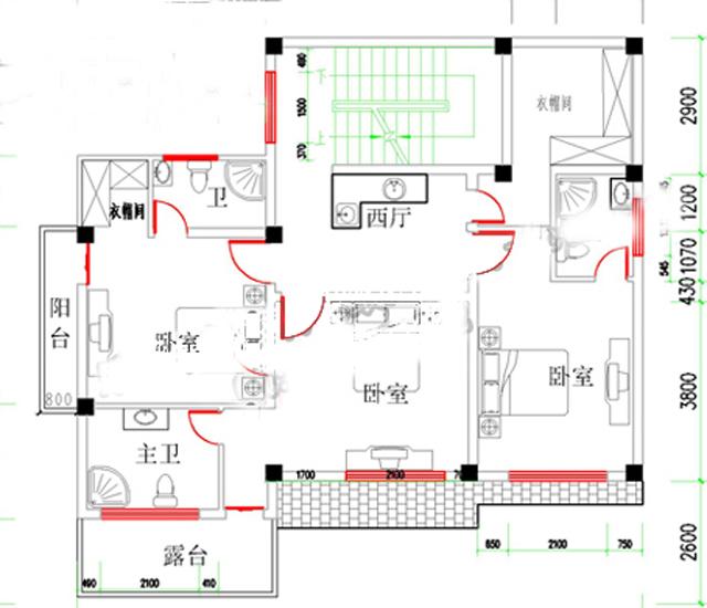 13x13米二層鄉(xiāng)村別墅自建房，帶獨(dú)立小車庫(kù)+地下室，實(shí)用美觀，帶有內(nèi)部裝修實(shí)拍圖。