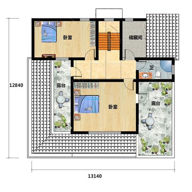 一層半二層農(nóng)村自建房，簡單實用，用一層的價格蓋出二層樓，省時省力省錢！