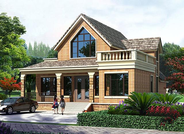 一層半二層農(nóng)村自建房，簡單實用，用一層的價格蓋出二層樓，省時省力省錢！