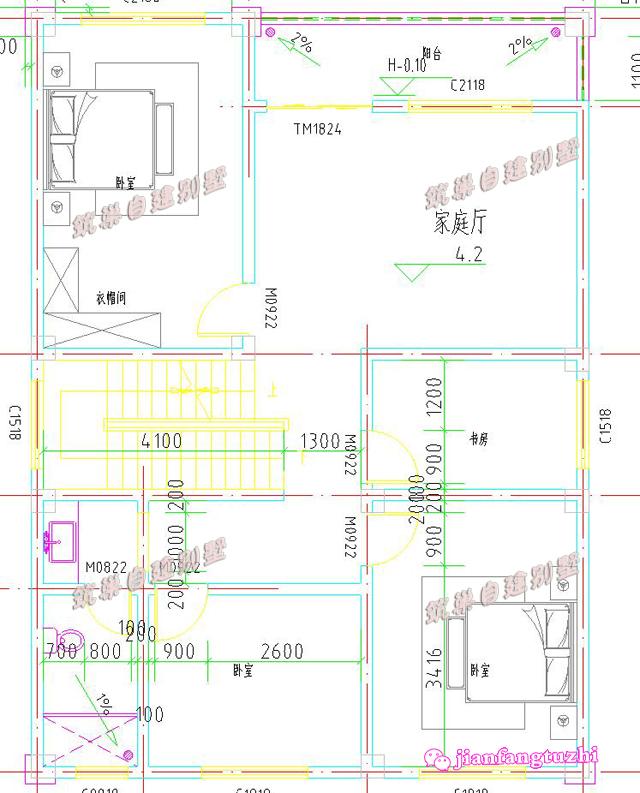 兩套占地100米以?xún)?nèi)的四層農(nóng)村自建房，造價(jià)35萬(wàn)，適合人口較多的家庭建造！