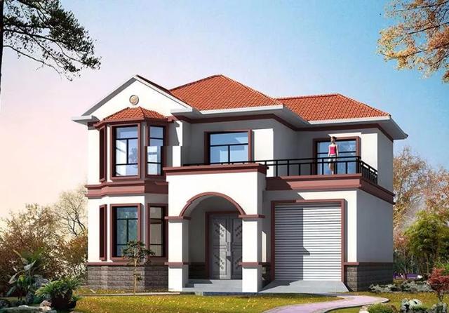 海容模塊傾情打造12.3米X9.4米農(nóng)村二層小別墅，帶堂屋，施工簡單，造價22萬