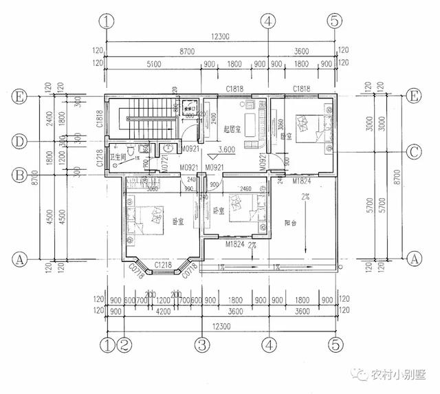 海容模塊傾情打造12.3米X9.4米農(nóng)村二層小別墅，帶堂屋，施工簡單，造價22萬