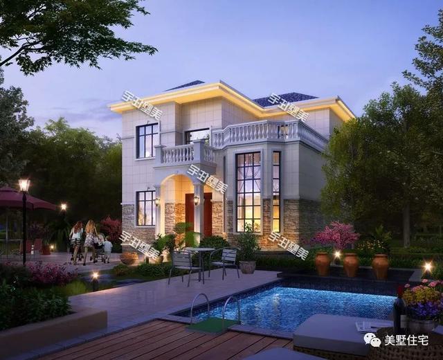 占地126平復(fù)式二層農(nóng)村自建房，帶衣帽房+洗衣房，經(jīng)濟(jì)又實用，不容易過時