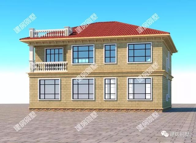 兩款帶堂屋的二層農(nóng)村自建房，外觀簡約大方，實用，你喜歡哪一款？