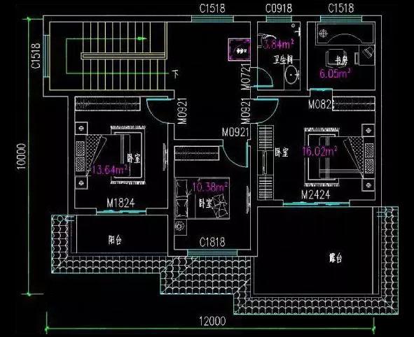 兩款二層農(nóng)村小戶型別墅自建房，第一款占地不足110平米，帶車庫設(shè)計(jì)更實(shí)用
