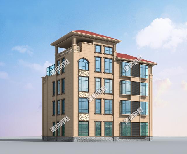 18.1mx15.4m農(nóng)村四層自建房，配備有家庭KTV、健身房、電梯，豪華大氣，算得上是百村心中的第一豪宅了！