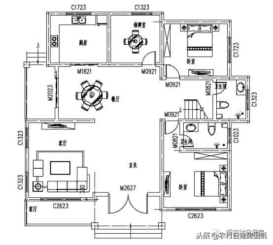 推薦6款小洋樓，外觀優(yōu)美、布局合理，在農(nóng)村建是最適合不過(guò)了。