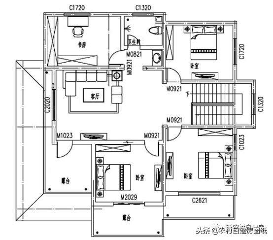 推薦6款小洋樓，外觀優(yōu)美、布局合理，在農(nóng)村建是最適合不過(guò)了。