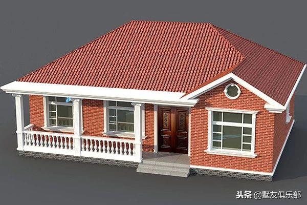 14米X10.5米農(nóng)村一層自建房，簡(jiǎn)約又實(shí)用，經(jīng)濟(jì)實(shí)惠，還不趕緊收藏起來給父母準(zhǔn)備著嗎？