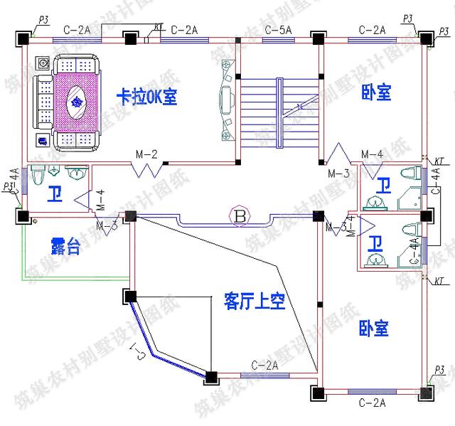推薦2款款帶棋牌室的三層別墅設(shè)計圖，戶型一屋頂花園，只要25萬，戶型二帶地下室，奢華款70萬！