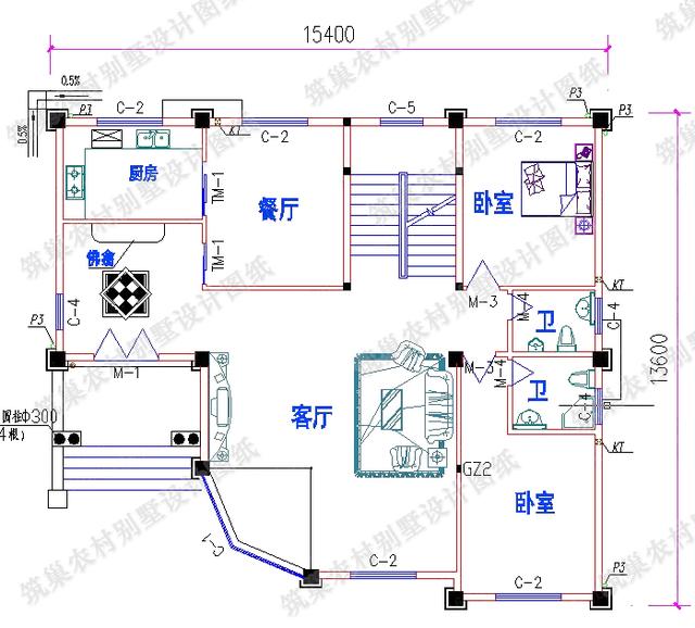 推薦2款款帶棋牌室的三層別墅設(shè)計圖，戶型一屋頂花園，只要25萬，戶型二帶地下室，奢華款70萬！