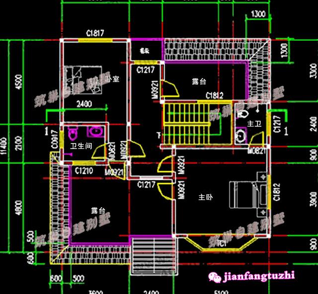 11米x11米農(nóng)村二層別墅案例實拍，設(shè)有小老虎窗，精致漂亮！