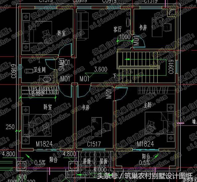 25萬左右就能蓋起帶堂屋可放神位的農(nóng)村二層自建房設(shè)計(jì)圖，有你喜歡的嗎？