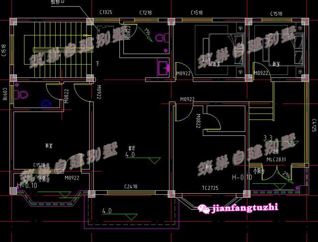 25萬左右就能蓋起帶堂屋可放神位的農(nóng)村二層自建房設(shè)計(jì)圖，有你喜歡的嗎？