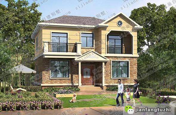 25萬左右就能蓋起帶堂屋可放神位的農(nóng)村二層自建房設(shè)計(jì)圖，有你喜歡的嗎？