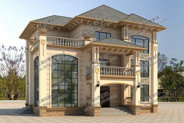 90后青年回家蓋三層別墅自建房，外觀漂亮，布局實用，村里人排著隊給介紹對象。