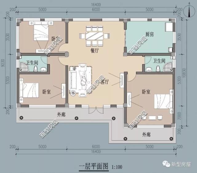 10來萬蓋一平層自建房，經(jīng)濟(jì)實惠，城里人看了羨慕壞了