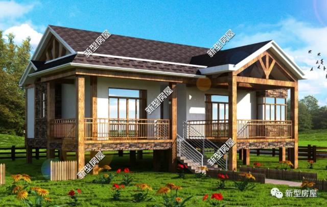 10來萬蓋一平層自建房，經(jīng)濟(jì)實惠，城里人看了羨慕壞了