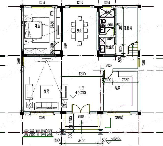 占地137平四層農(nóng)村自建房，布局方正，40萬(wàn)就能建起來(lái)，秒殺商品房！
