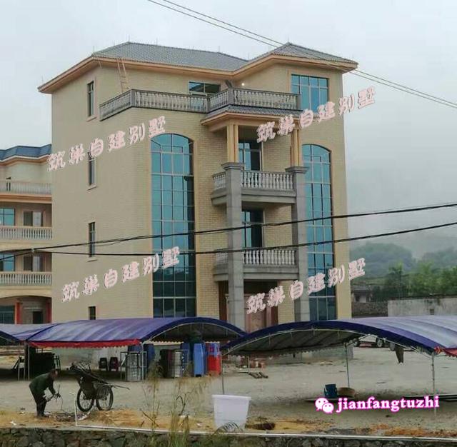 占地137平四層農(nóng)村自建房，布局方正，40萬(wàn)就能建起來(lái)，秒殺商品房！