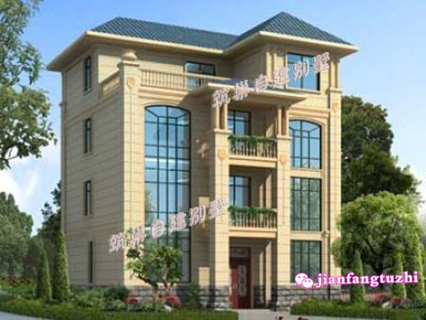 占地137平四層農(nóng)村自建房，布局方正，40萬(wàn)就能建起來(lái)，秒殺商品房！