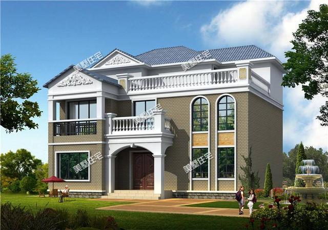 精選3款三層農(nóng)村別墅設計圖，外觀端莊大方，美到窒息！