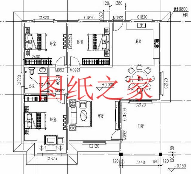 5款占地150平一層自建房，經(jīng)濟實惠的養(yǎng)老房，只要15萬，太省錢了！