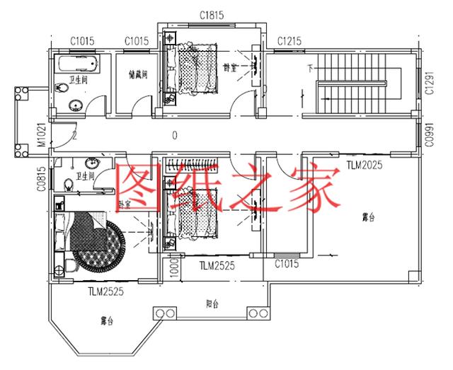 非常引人注目的三層別墅，200平米左右的大戶型，絕對(duì)與眾不同！