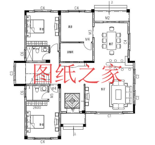非常引人注目的三層別墅，200平米左右的大戶型，絕對(duì)與眾不同！