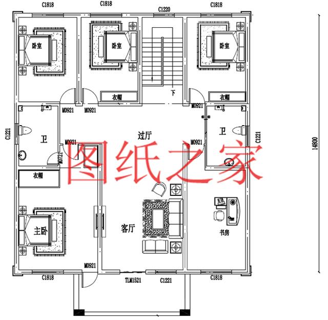 非常引人注目的三層別墅，200平米左右的大戶型，絕對(duì)與眾不同！
