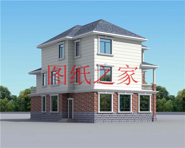 非常引人注目的三層別墅，200平米左右的大戶型，絕對(duì)與眾不同！