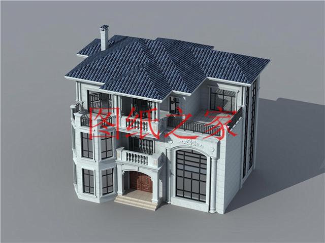 非常引人注目的三層別墅，200平米左右的大戶型，絕對(duì)與眾不同！