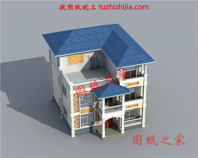 住宅設計公司三層別墅設計圖紙，6套農村自建房設計圖分享給大家！