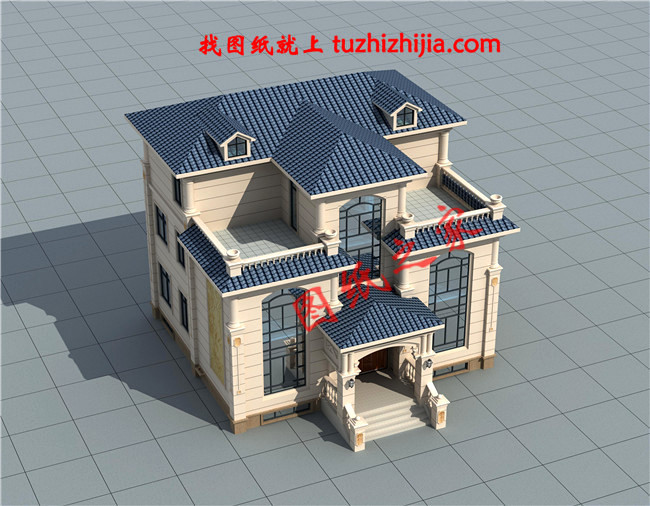 住宅設計公司三層別墅設計圖紙，6套農村自建房設計圖分享給大家！