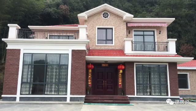 鄉(xiāng)村二層田園風(fēng)自建房，等賺了錢(qián)，我一定要花25萬(wàn)回家蓋！