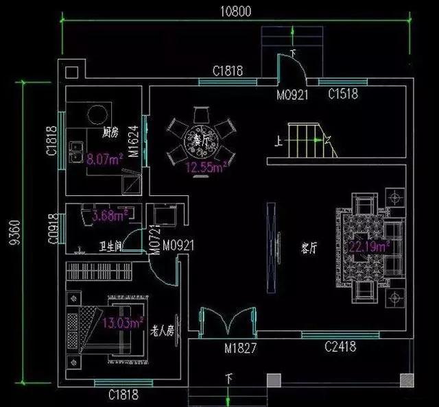 兩款占地100平以內(nèi)的農(nóng)村二層自建房，尤其是第二款六間臥室的設(shè)計(jì)思路很氣派，讓人羨慕。