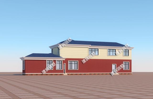 26米x10.3米農(nóng)村二層自建房，帶獨(dú)立土灶廚房餐廳，帶來不一般的享受！