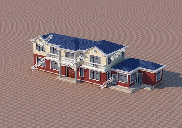 26米x10.3米農(nóng)村二層自建房，帶獨(dú)立土灶廚房餐廳，帶來不一般的享受！