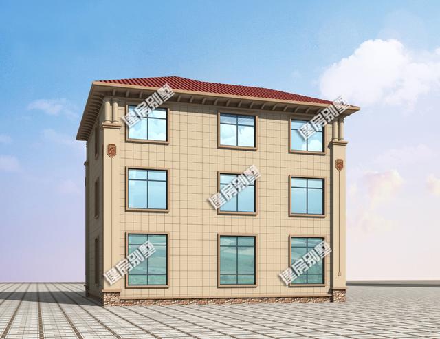 占地147平方米三層自建房，帶旋轉(zhuǎn)樓梯+客廳挑空設(shè)計(jì)，人人看了都喜歡！