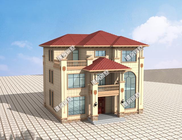 占地147平方米三層自建房，帶旋轉(zhuǎn)樓梯+客廳挑空設(shè)計(jì)，人人看了都喜歡！