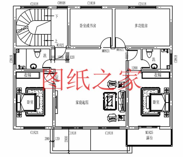 150平米大戶(hù)型二層別墅，造價(jià)30萬(wàn)左右，經(jīng)濟(jì)實(shí)惠、美觀(guān)漂亮！