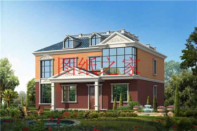 150平米大戶(hù)型二層別墅，造價(jià)30萬(wàn)左右，經(jīng)濟(jì)實(shí)惠、美觀(guān)漂亮！