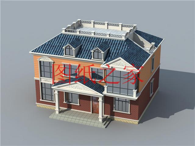 150平米大戶(hù)型二層別墅，造價(jià)30萬(wàn)左右，經(jīng)濟(jì)實(shí)惠、美觀(guān)漂亮！