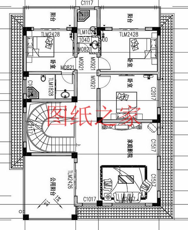 130平米農(nóng)村四層別墅，豪華霸氣，歡迎需要的朋友評論收藏！